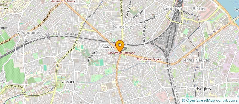 localisation de l'entreprise MONSIEUR ALEXANDRE GARROS  BORDEAUX