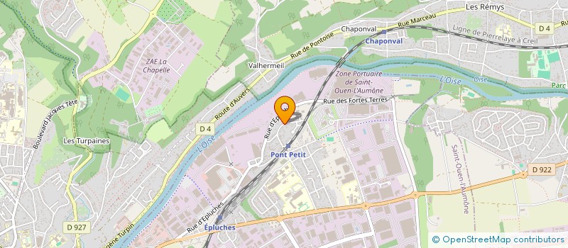 localisation de l'entreprise MONSIEUR ALEXANDRE GASPAR à SAINT-OUEN-L'AUMONE