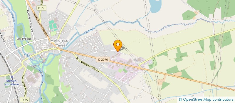 localisation de l'entreprise MONSIEUR ALEXANDRE GATTEFIN  MEHUN-SUR-YEVRE