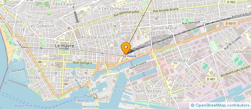 localisation de l'entreprise MONSIEUR ALEXANDRE GATTEGNO à LE HAVRE