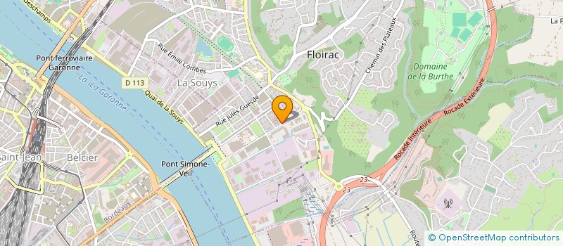 localisation de l'entreprise MONSIEUR ALEXANDRE GAUNARD  FLOIRAC