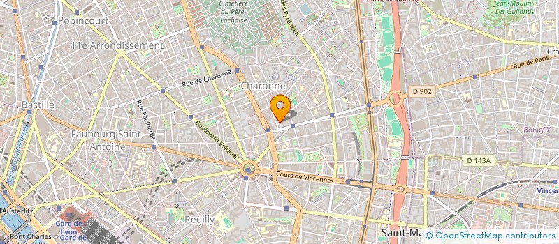 localisation de l'entreprise MONSIEUR ALEXANDRE GAUTHIER  PARIS