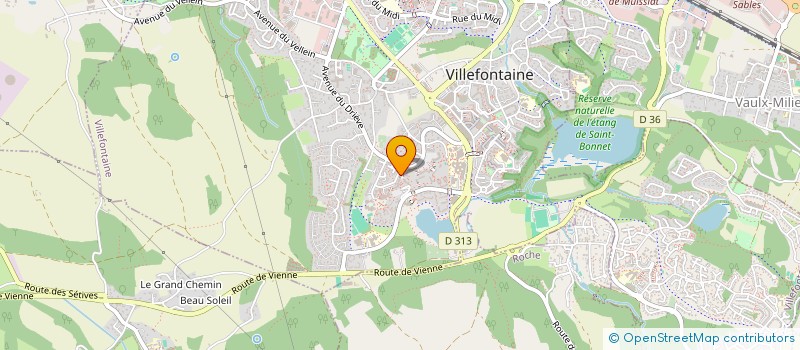 localisation de l'entreprise MONSIEUR ALEXANDRE GAUTHIER  LA TOUR-DU-PIN