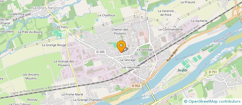 localisation de l'entreprise MONSIEUR ALEXANDRE GAUTHIER  NAZELLES-NEGRON