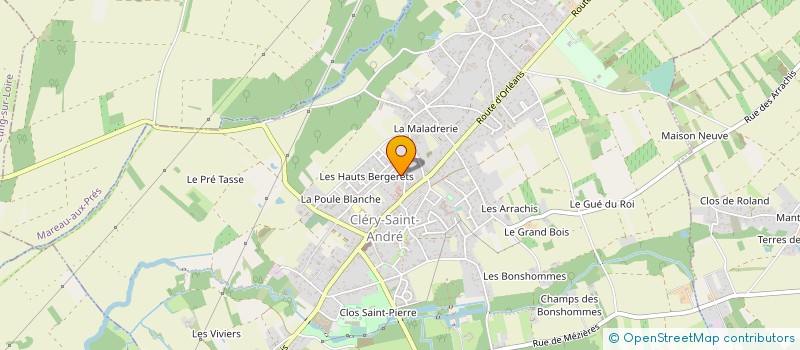 localisation de l'entreprise MONSIEUR ALEXANDRE GAUTROT à CLERY-SAINT-ANDRE