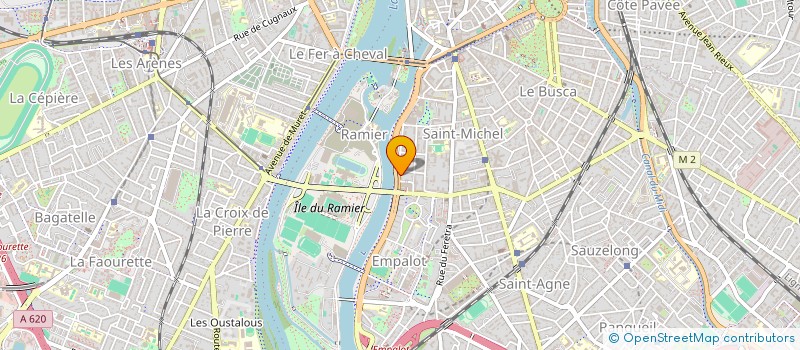 localisation de l'entreprise MONSIEUR ALEXANDRE GAVEAUX à TOULOUSE