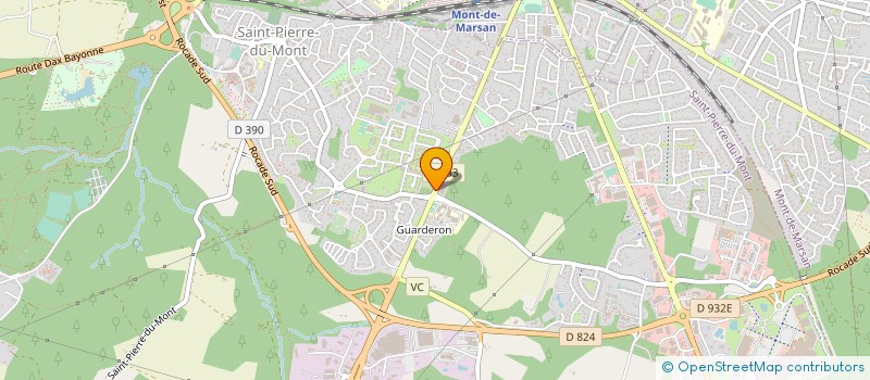 localisation de l'entreprise MONSIEUR ALEXANDRE GAVILAN  BROCAS