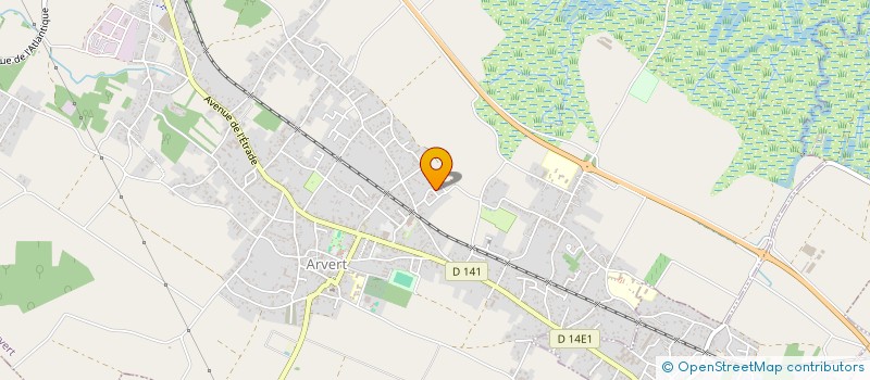 localisation de l'entreprise MONSIEUR ALEXANDRE GAY  ARVERT