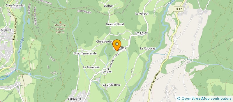 localisation de l'entreprise MONSIEUR ALEXANDRE GELEBART  VIUZ-EN-SALLAZ