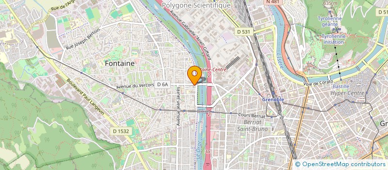 localisation de l'entreprise MONSIEUR ALEXANDRE GENEVOIS à FONTAINE