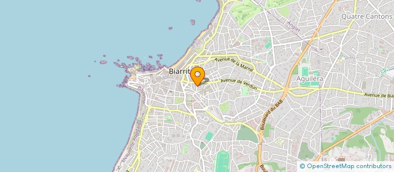 localisation de l'entreprise MONSIEUR ALEXANDRE GEOFFROY  BIARRITZ