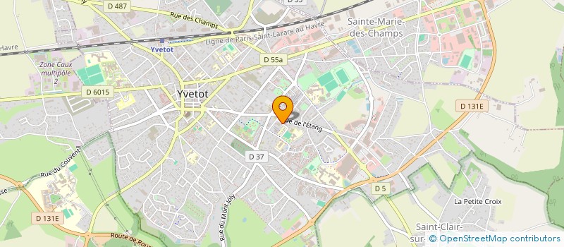 localisation de l'entreprise MONSIEUR ALEXANDRE GEOLIER à YVETOT