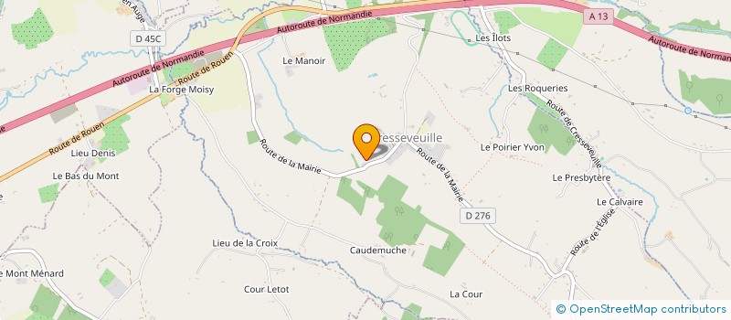 localisation de l'entreprise MONSIEUR ALEXANDRE GEORGES  ANGERVILLE