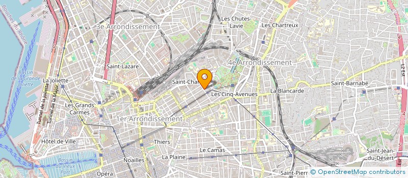 localisation de l'entreprise MONSIEUR ALEXANDRE GERARD à MARSEILLE
