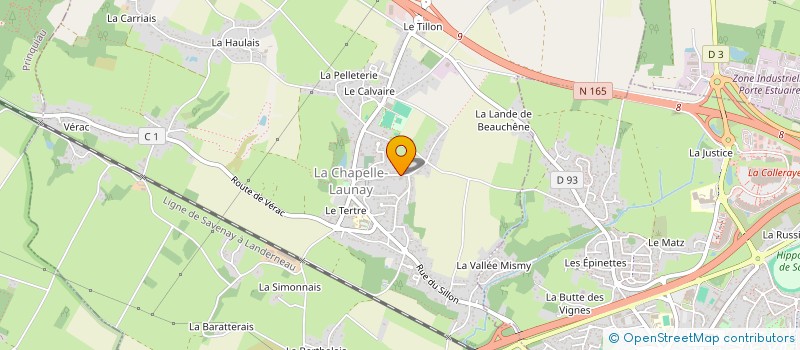 localisation de l'entreprise MONSIEUR ALEXANDRE GERARD  LA CHAPELLE-LAUNAY