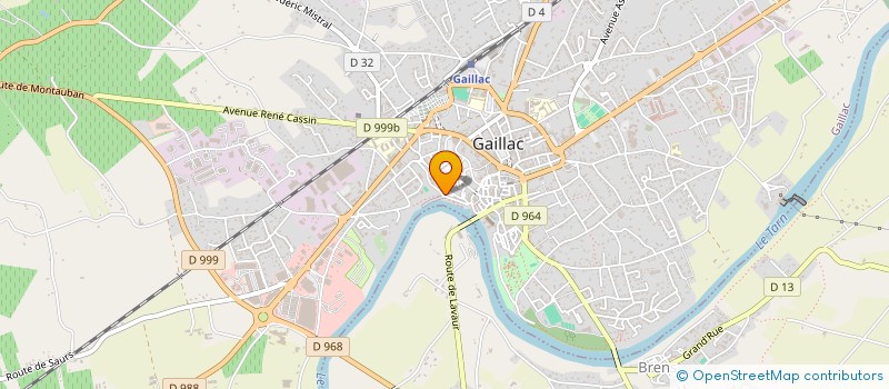 localisation de l'entreprise MONSIEUR ALEXANDRE GERARD à GAILLAC