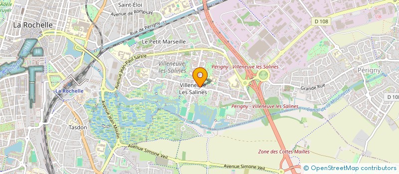 localisation de l'entreprise MONSIEUR ALEXANDRE GERAUD  LA ROCHELLE