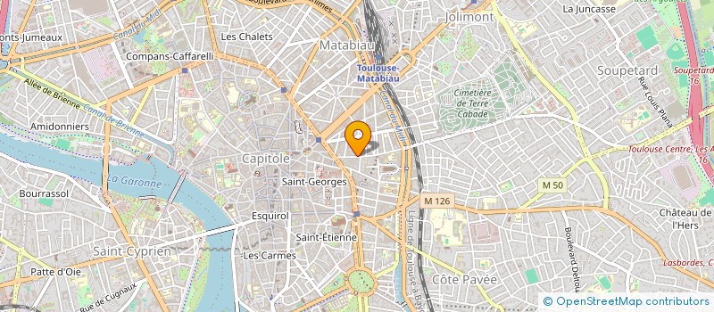 localisation de l'entreprise MONSIEUR ALEXANDRE GERAUDIE à TOULOUSE