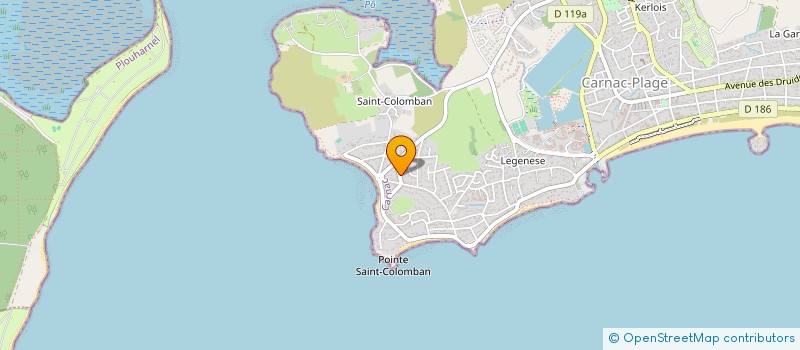 localisation de l'entreprise MONSIEUR ALEXANDRE GERMAIN  CARNAC