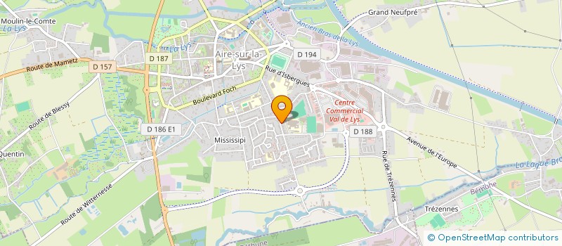 localisation de l'entreprise MONSIEUR ALEXANDRE GERMAIN  AIRE-SUR-LA-LYS