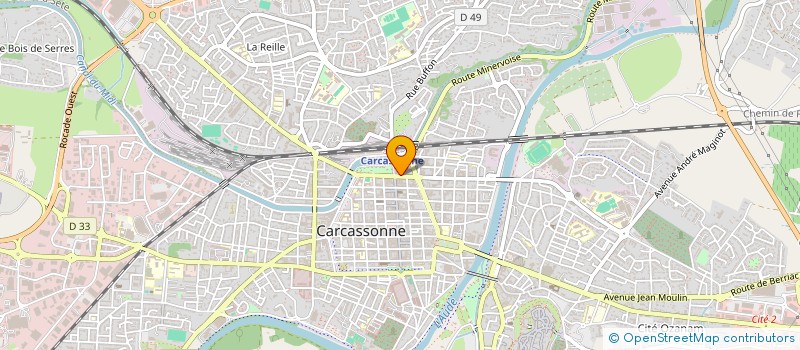 localisation de l'entreprise MONSIEUR ALEXANDRE GESTIN à CARCASSONNE