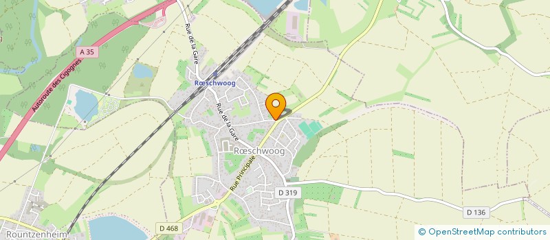 localisation de l'entreprise MONSIEUR ALEXANDRE GEYER  RSCHWOOG