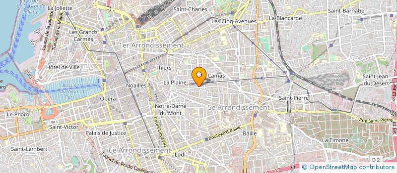 localisation de l'entreprise MONSIEUR ALEXANDRE GEZE à MARSEILLE
