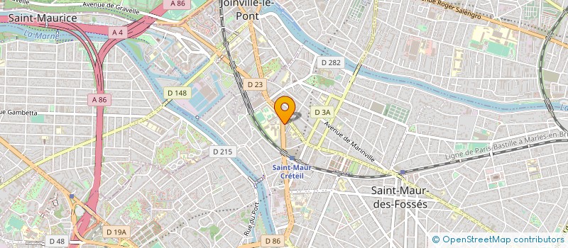 localisation de l'entreprise MONSIEUR ALEXANDRE GHAHARI à ST MAUR DES FOSSES