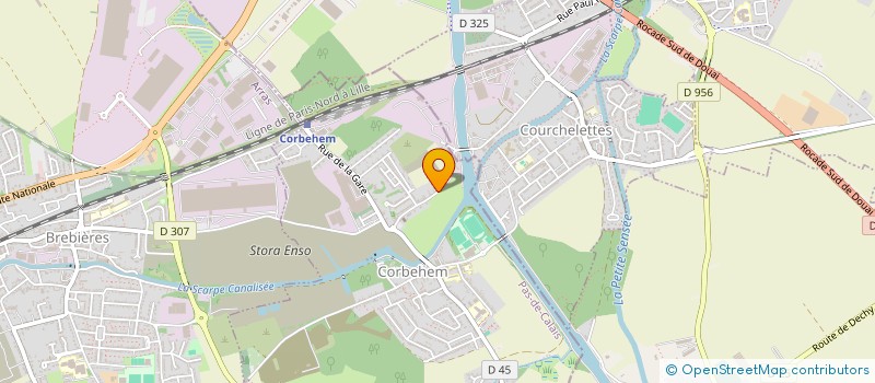 localisation de l'entreprise MONSIEUR ALEXANDRE GHORIS  CORBEHEM