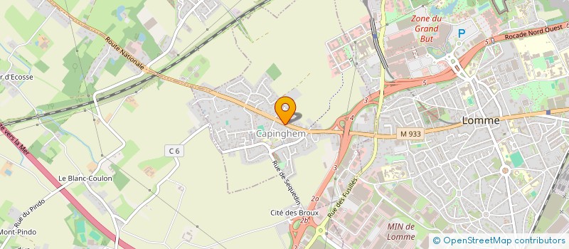 localisation de l'entreprise MONSIEUR ALEXANDRE GIACHERIO  CAPINGHEM