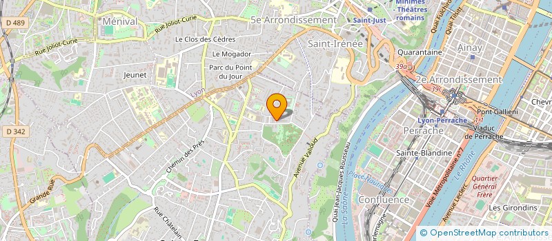 localisation de l'entreprise MONSIEUR ALEXANDRE GIANNOLI à SAINTE-FOY-LES-LYON