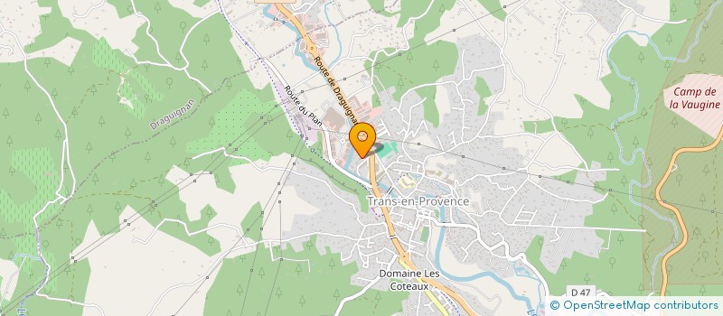 localisation de l'entreprise MONSIEUR ALEXANDRE GIARDINA à TRANS-EN-PROVENCE