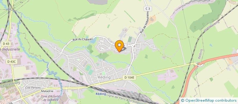 localisation de l'entreprise MONSIEUR ALEXANDRE GIES  REDING