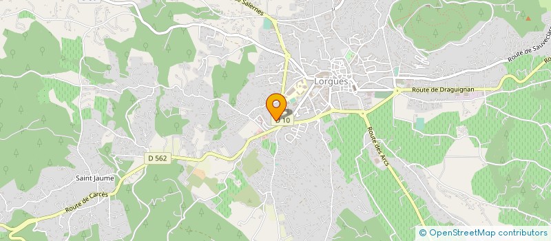 localisation de l'entreprise MONSIEUR ALEXANDRE GIGOUT à LORGUES