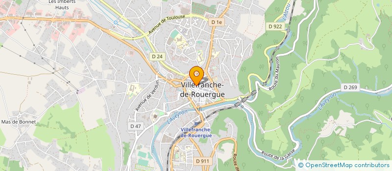 localisation de l'entreprise MONSIEUR ALEXANDRE GILBERT à VILLEFRANCHE-DE-ROUERGUE