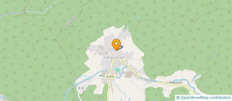 localisation de l'entreprise MONSIEUR ALEXANDRE GILLE  GESPUNSART