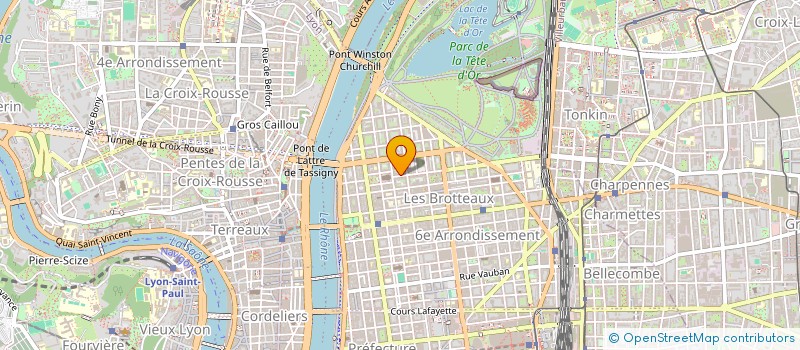 localisation de l'entreprise MONSIEUR ALEXANDRE GILLIOEN  LYON