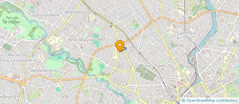 localisation de l'entreprise MONSIEUR ALEXANDRE GIRARD  NANTES