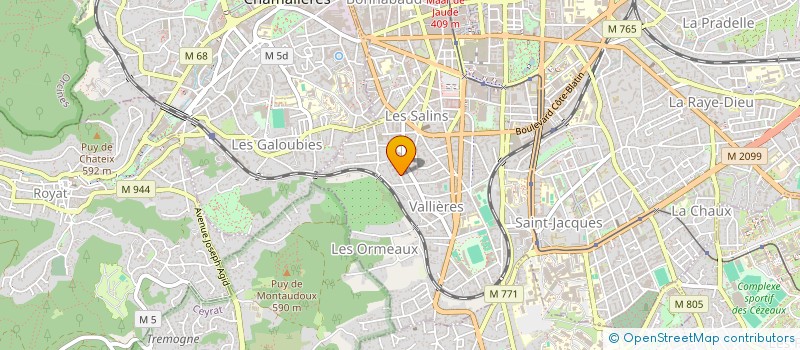 localisation de l'entreprise MONSIEUR ALEXANDRE GIRAUD  LAPS