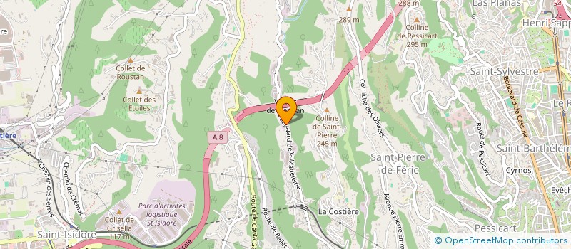 localisation de l'entreprise MONSIEUR ALEXANDRE GIRONDE  NICE