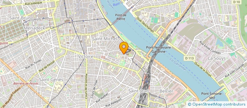 localisation de l'entreprise MONSIEUR ALEXANDRE GISTAIN  GUJAN-MESTRAS