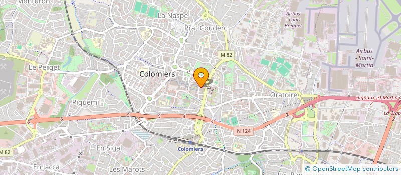 localisation de l'entreprise MONSIEUR ALEXANDRE GITTO à COLOMIERS
