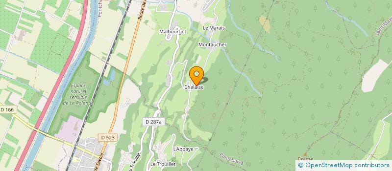 localisation de l'entreprise MONSIEUR ALEXANDRE GLADKOFF à PONTCHARRA