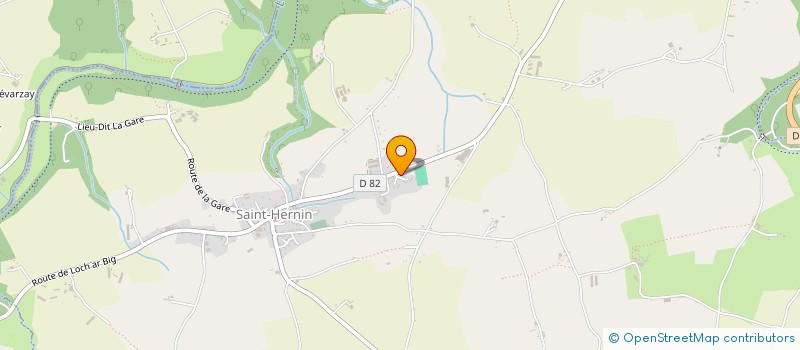 localisation de l'entreprise MONSIEUR ALEXANDRE GOAOC  SAINT-HERNIN