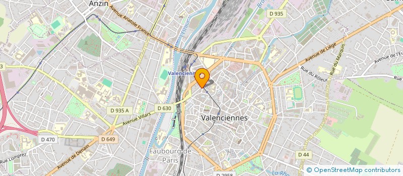 localisation de l'entreprise MONSIEUR ALEXANDRE GOB à VALENCIENNES