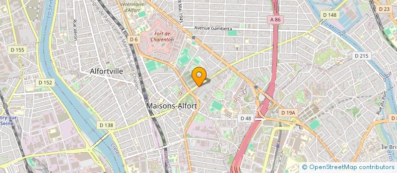 localisation de l'entreprise MONSIEUR ALEXANDRE GOBBI  MAISONS-ALFORT