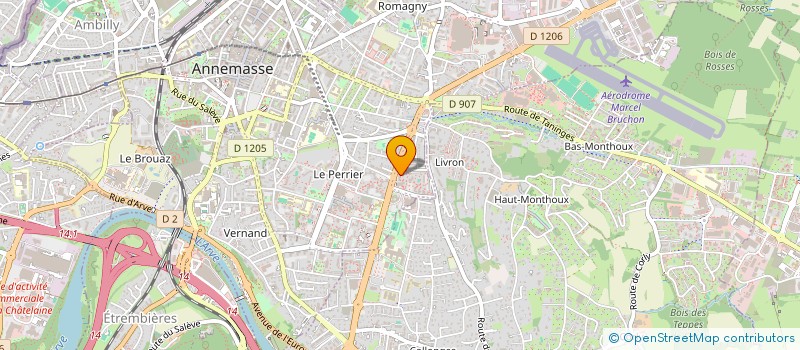 localisation de l'entreprise MONSIEUR ALEXANDRE GODART  ANNEMASSE