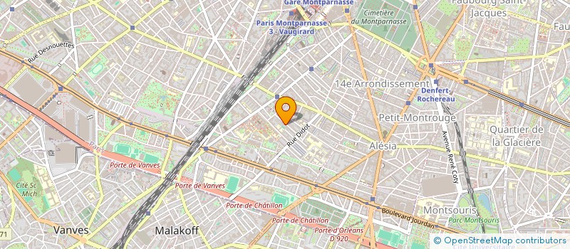 localisation de l'entreprise MONSIEUR ALEXANDRE GODBERT  PARIS