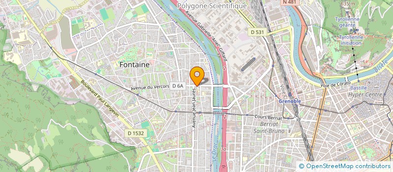 localisation de l'entreprise MONSIEUR ALEXANDRE GODOT  FONTAINE