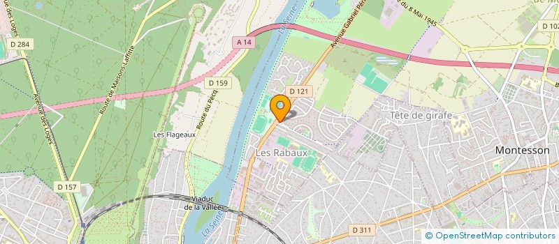 localisation de l'entreprise MONSIEUR ALEXANDRE GODOT  MONTESSON